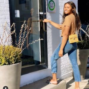 Zara blue jeans size 6